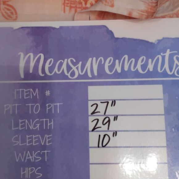 ISLAND SHORES Beach Resort Shirt Men Tropic Button Brown Tan Orange XL - Picture 6 of 6